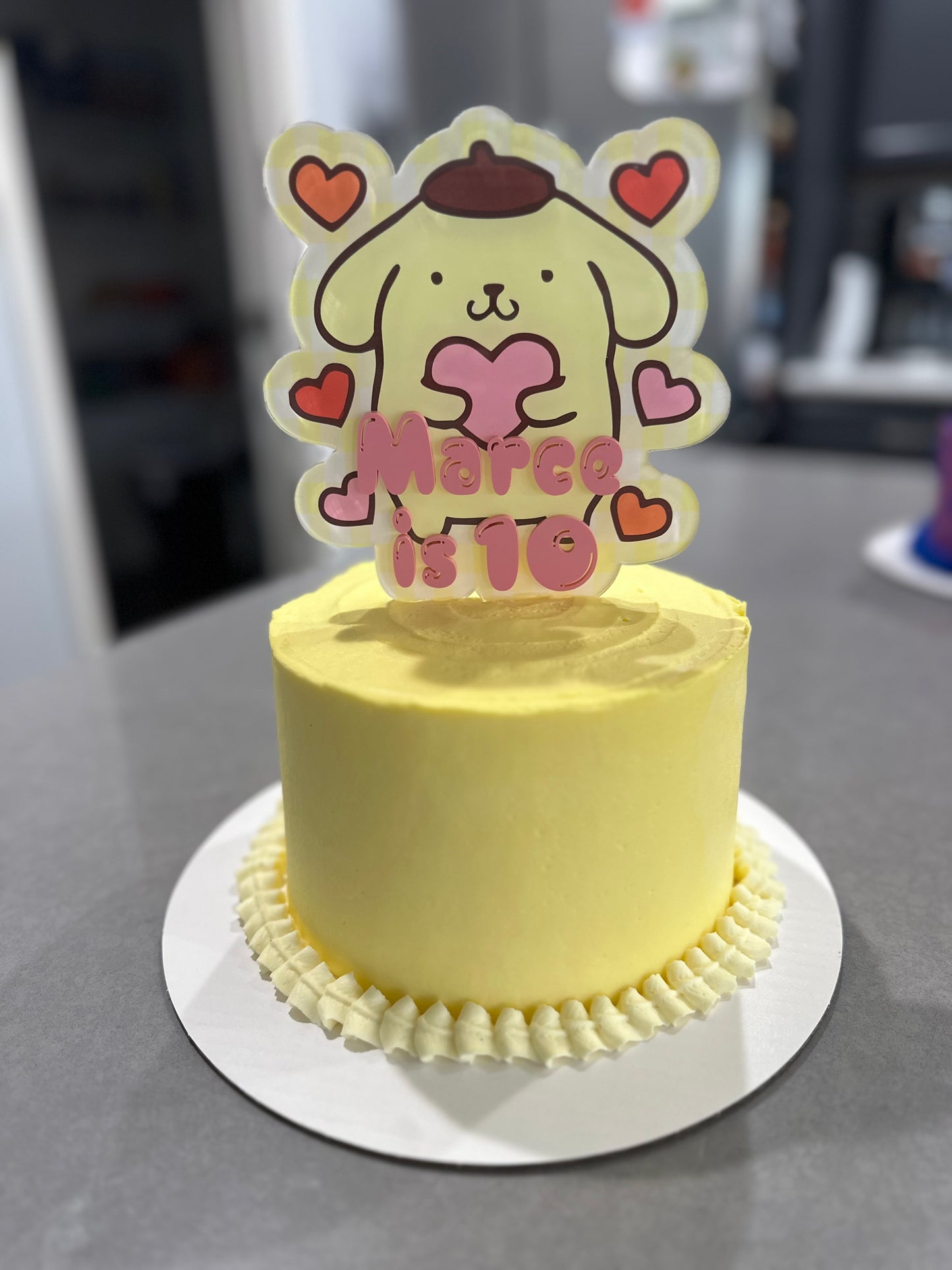Cake Topper - Double Layer