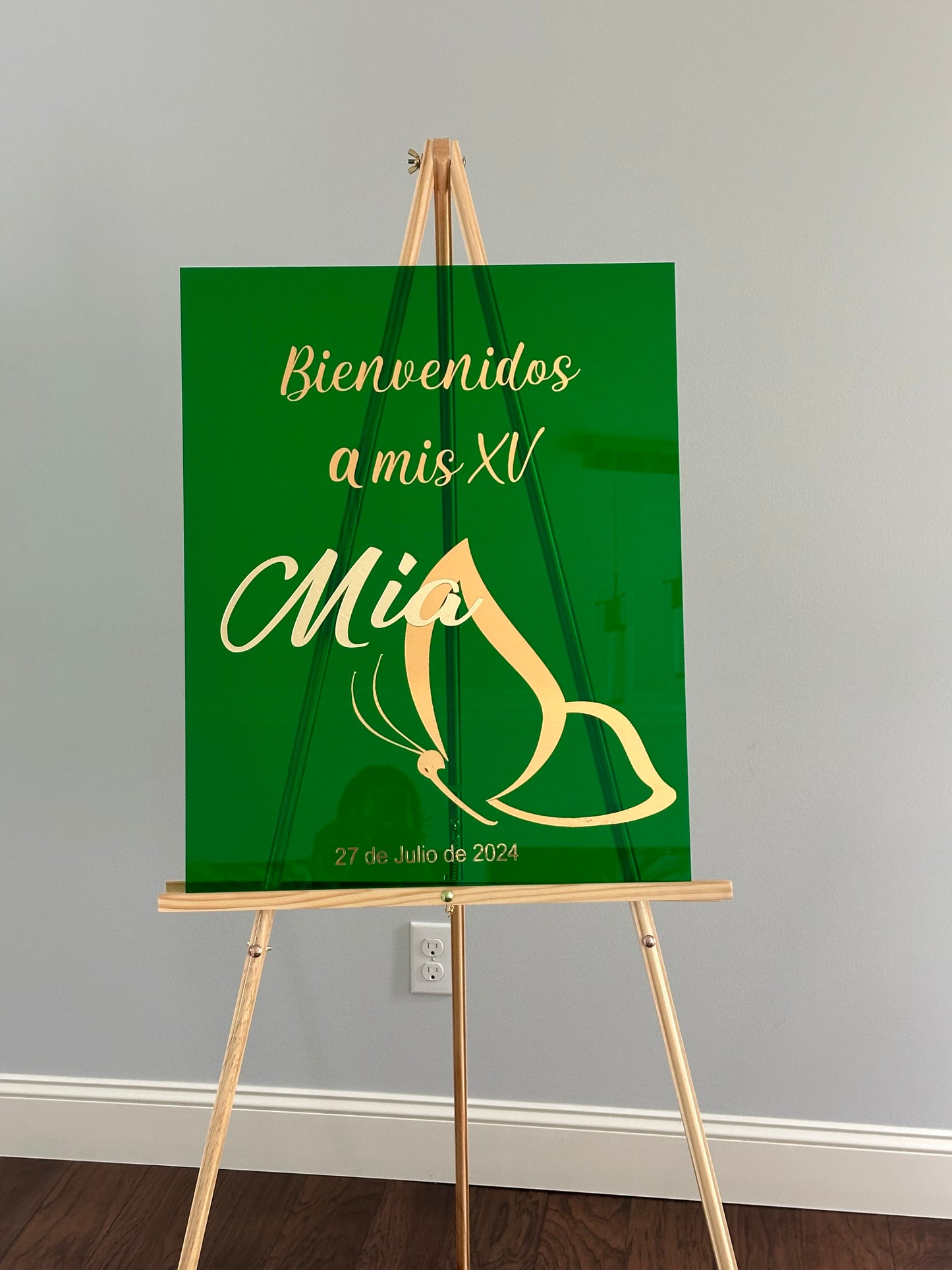 Painted Welcome Sign