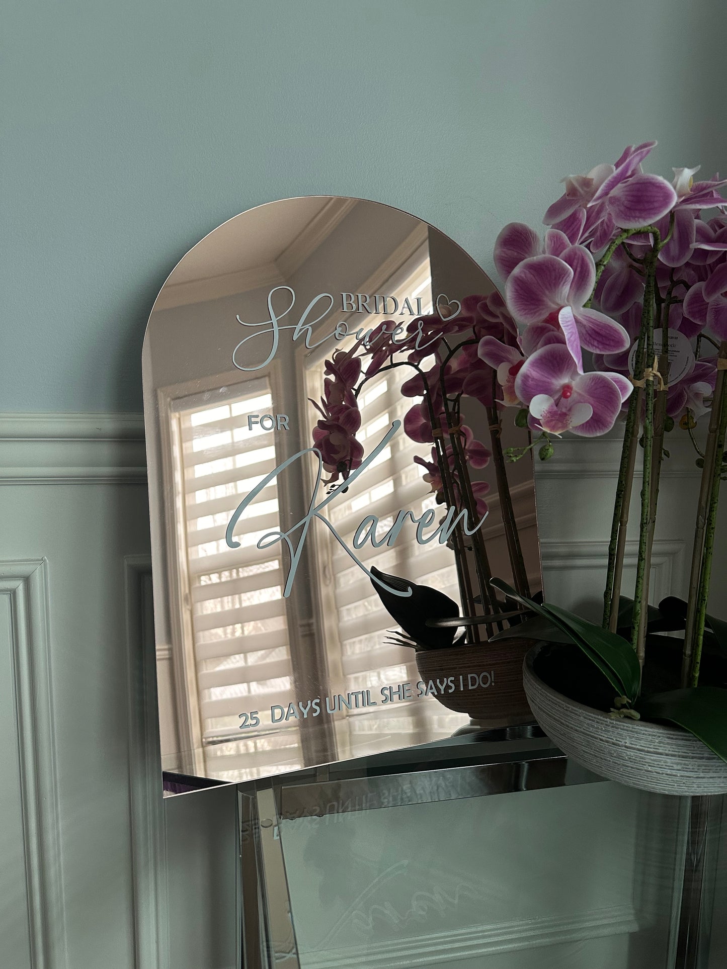 Acrylic Mirror Sign
