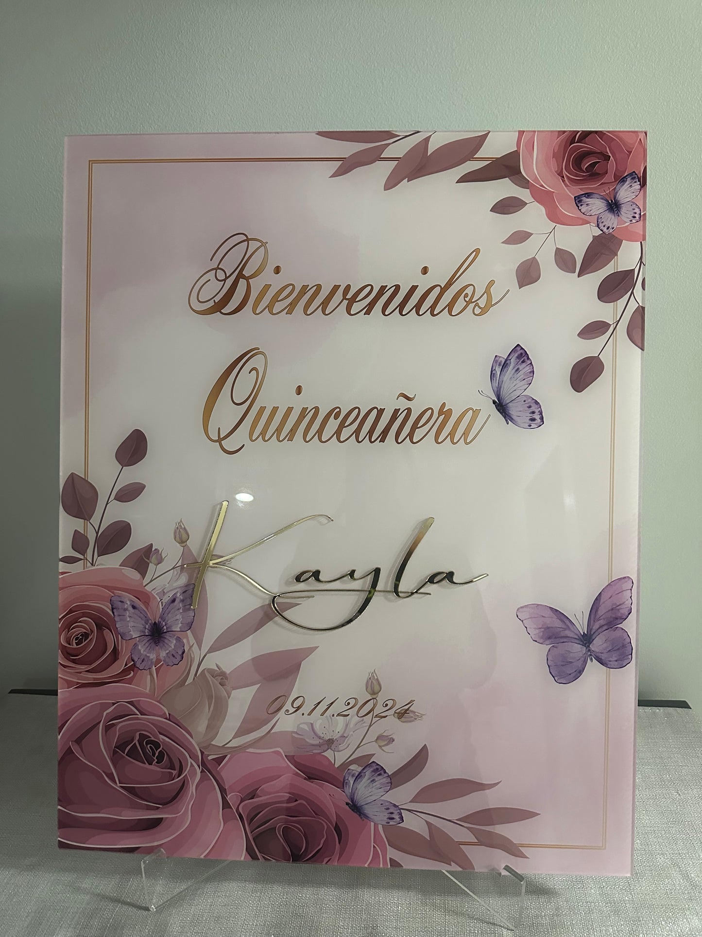 Printed Welcome Signs