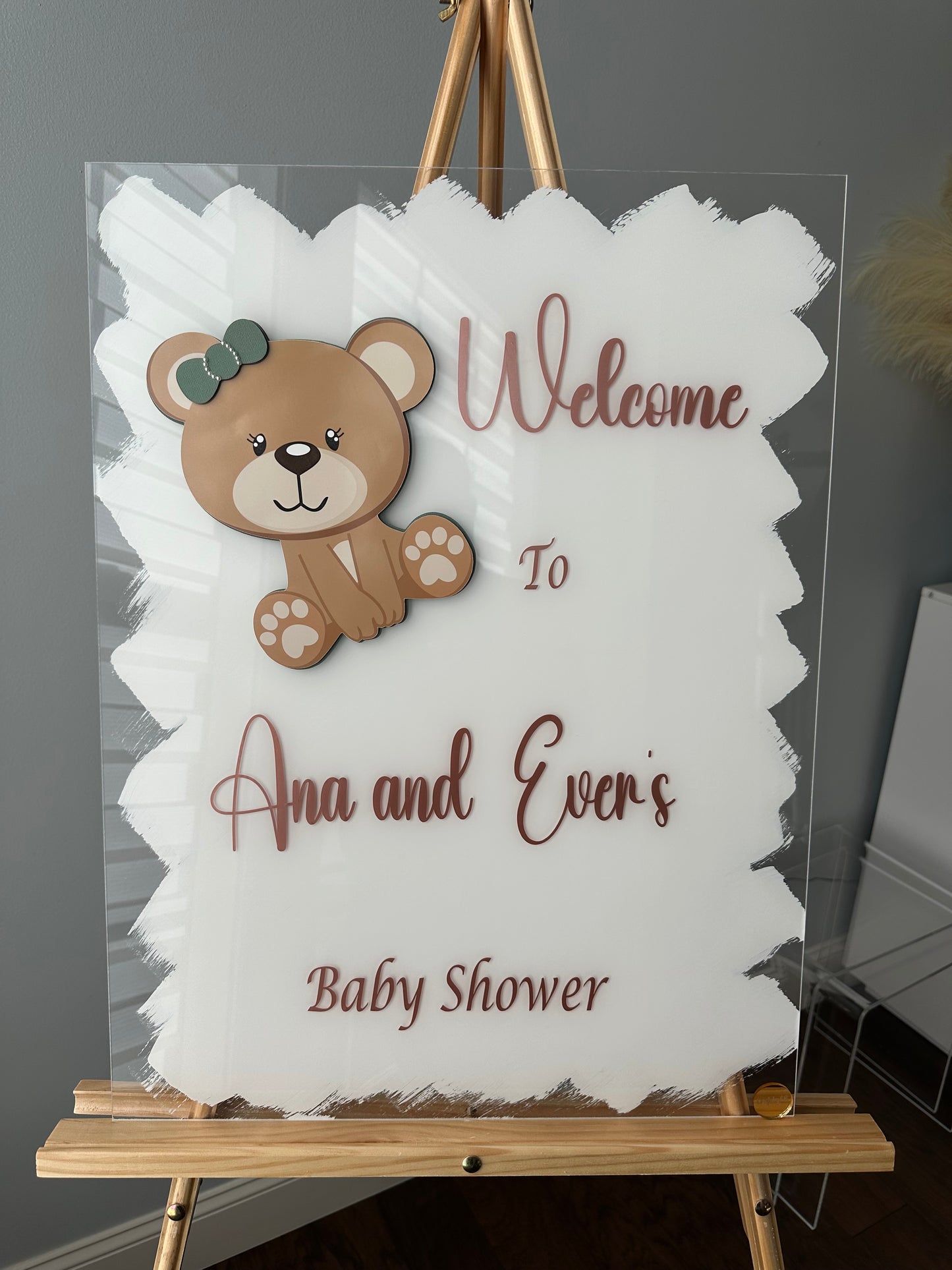 Painted Welcome Sign