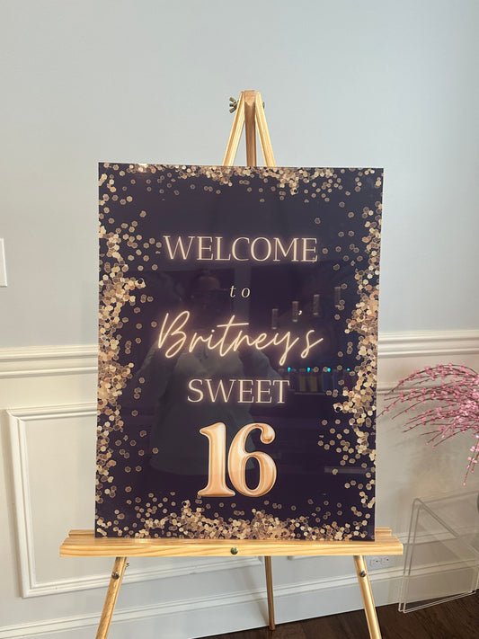 Printed Welcome Signs