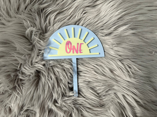 Cake Topper - Double Layer