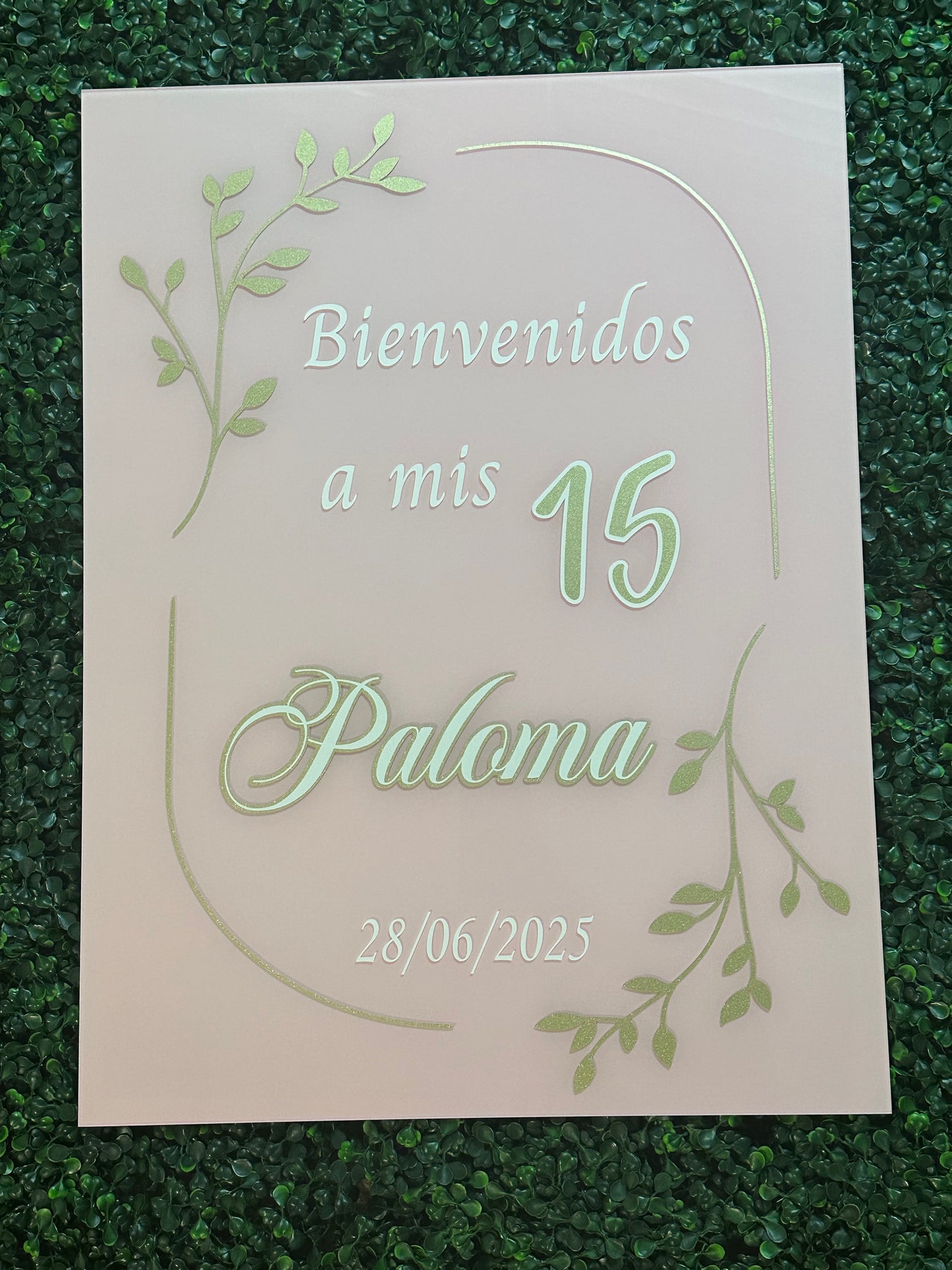 Painted Welcome Sign