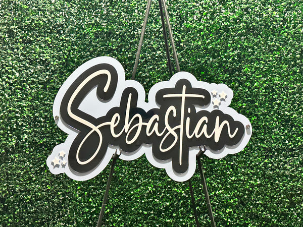 Nursery Name Plaque