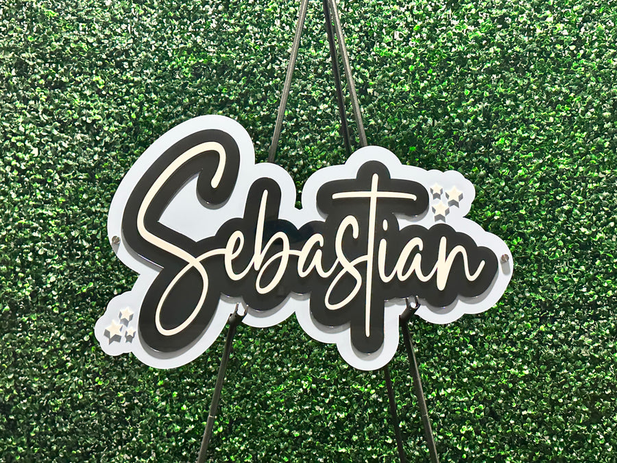 Nursery Name Plaque