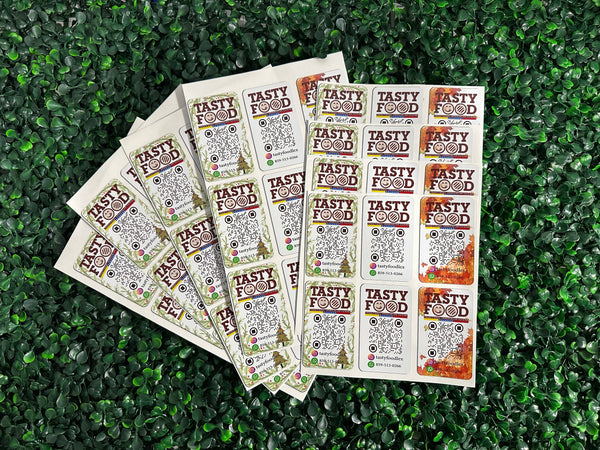 Custom Business Stickers & Logo Labels