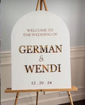 Welcome Acrylic Signs