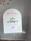 Arch Welcome Sign