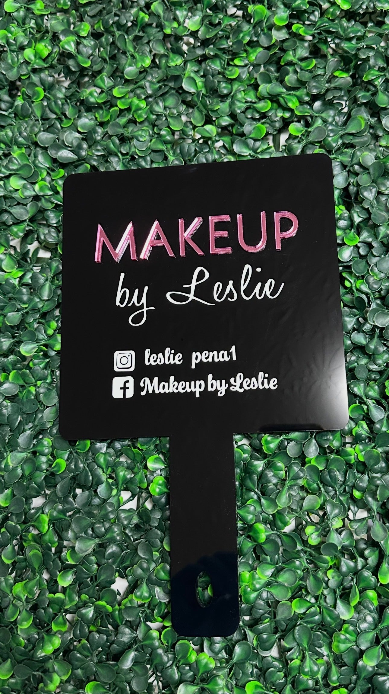 Custom Acrylic Handheld Mirror