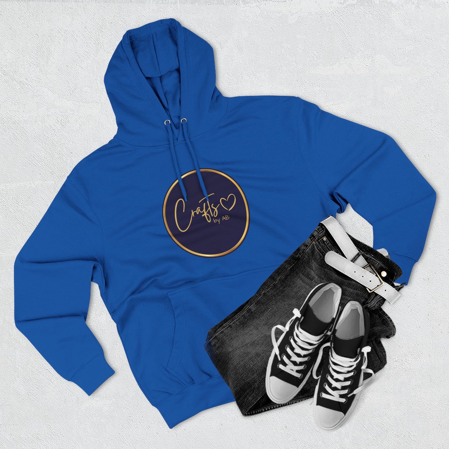 Crafts by AB Hoodie – Stylish Casual | Perfect for Fall & Winter Fun