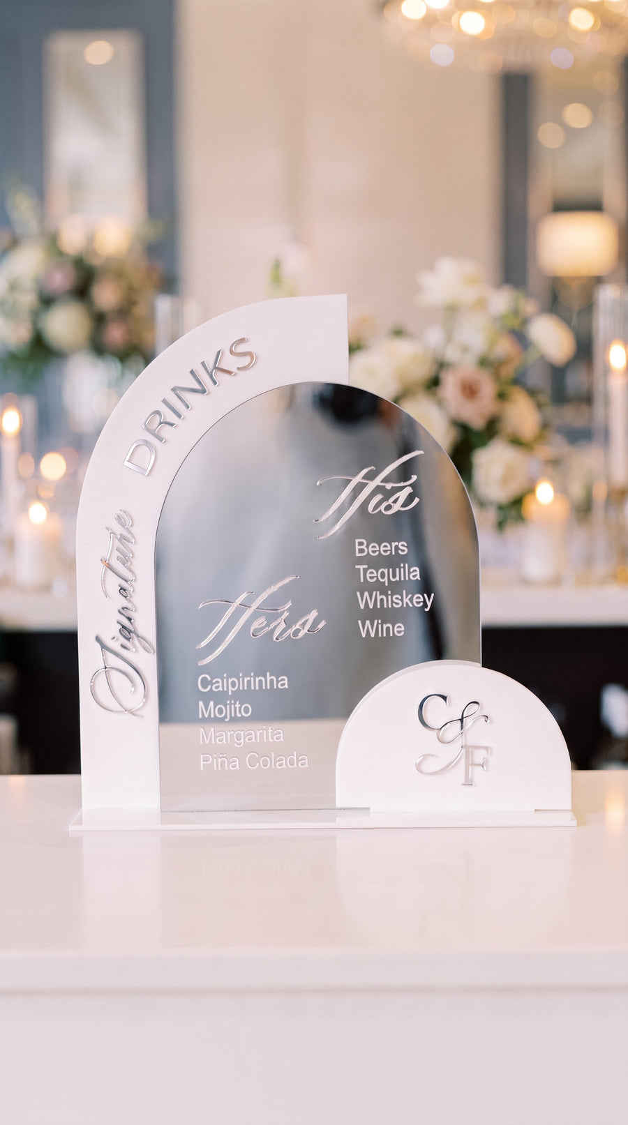 Wedding & Event Bar Signage
