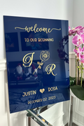 Painted Welcome Sign