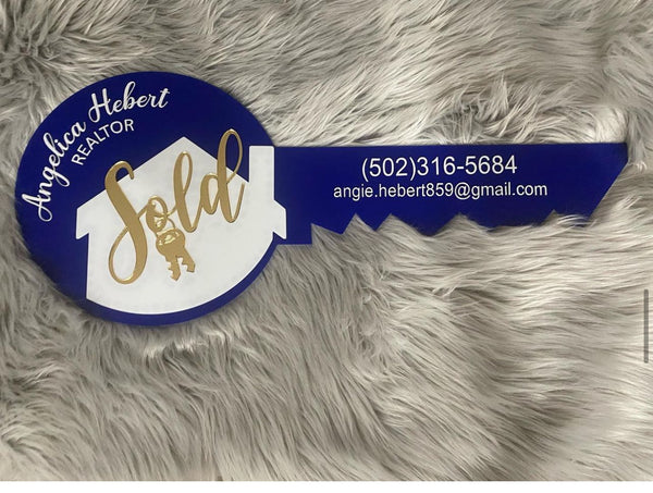 Realtor State Key Sign