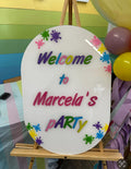 Welcome Acrylic Signs
