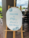 Painted Welcome Sign