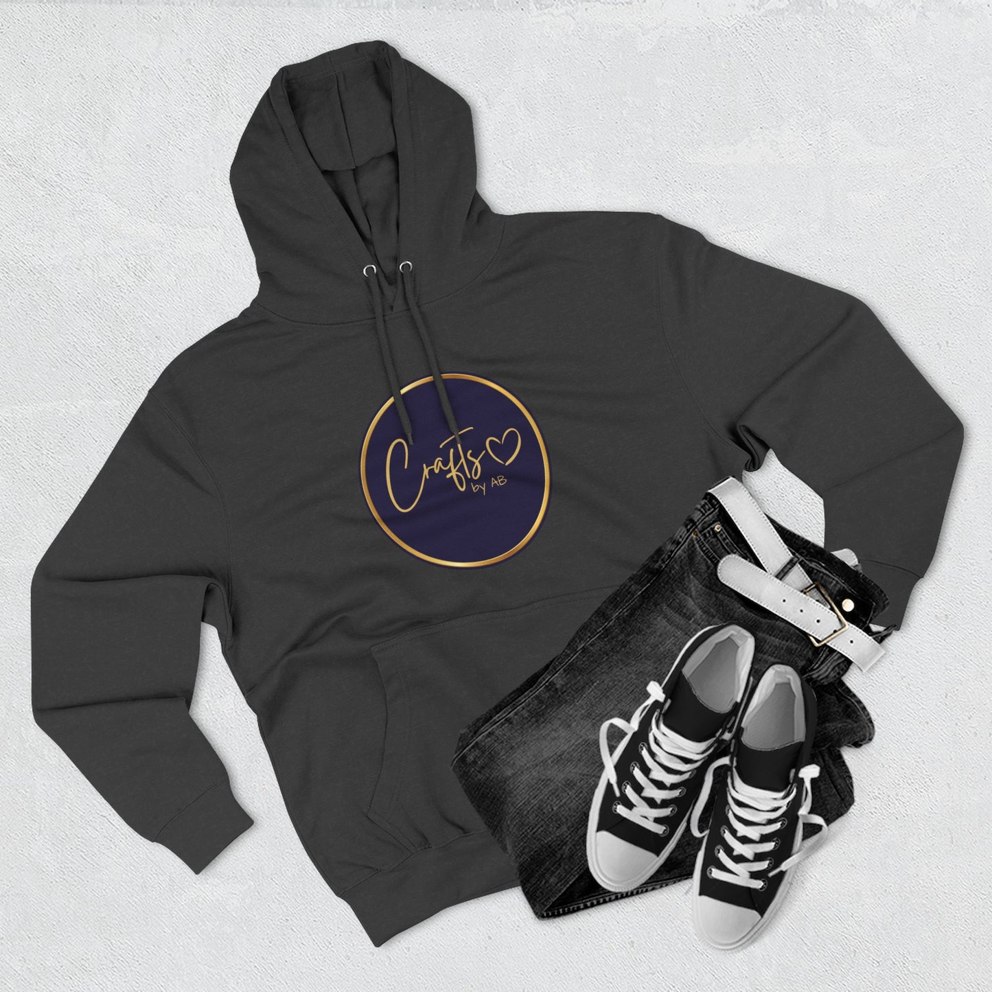 Crafts by AB Hoodie – Stylish Casual | Perfect for Fall & Winter Fun