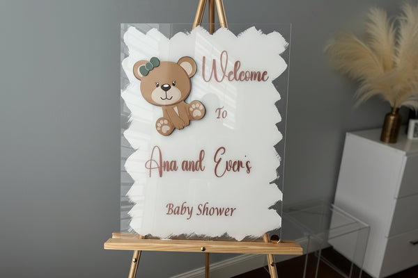 Painted Welcome Sign
