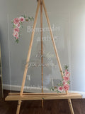 Welcome Acrylic Signs