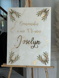 Welcome Acrylic Signs
