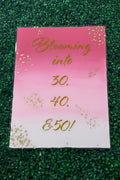 Painted Welcome Sign