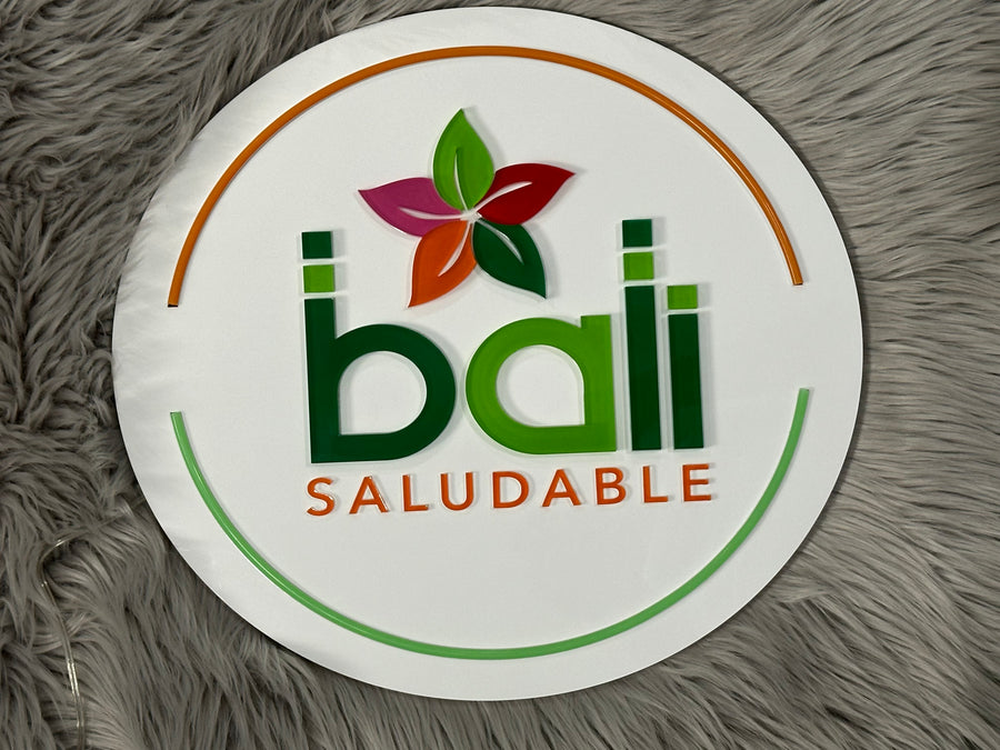 3D LED Business Logo Sign