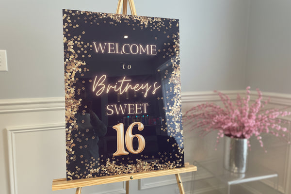 Printed Welcome Signs