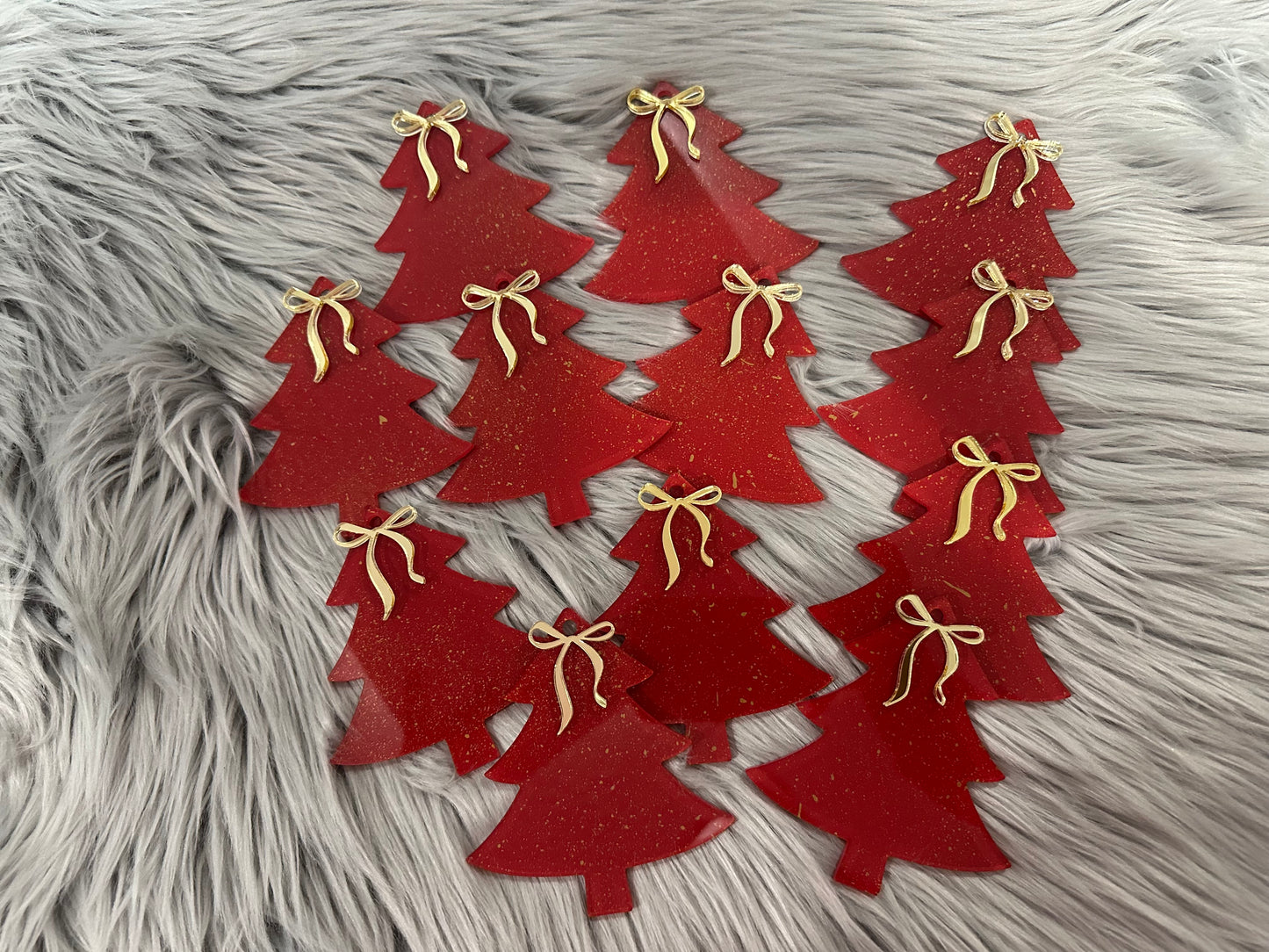 Hand-Painted Acrylic Christmas Ornament