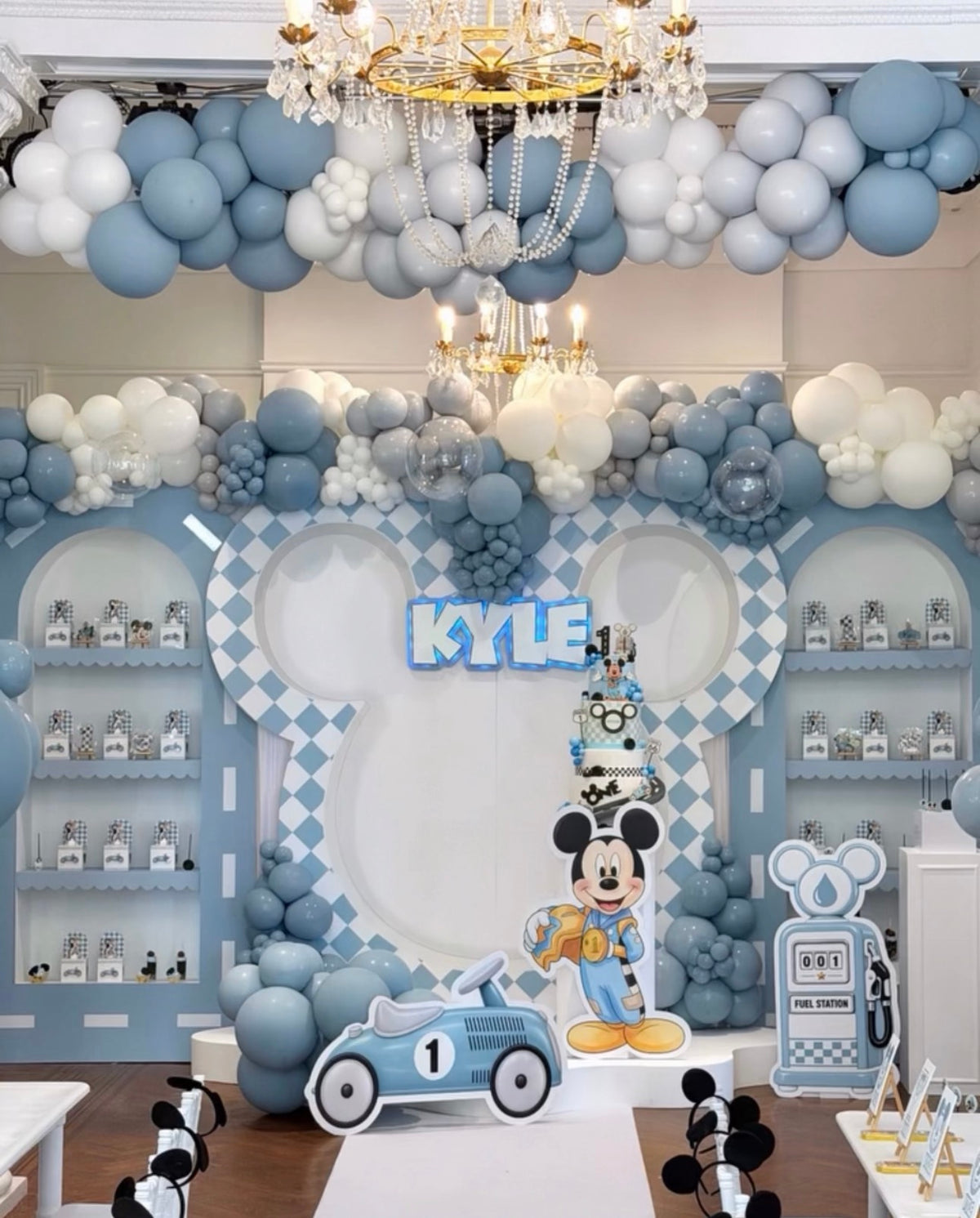 Custom Backdrop and Signage
