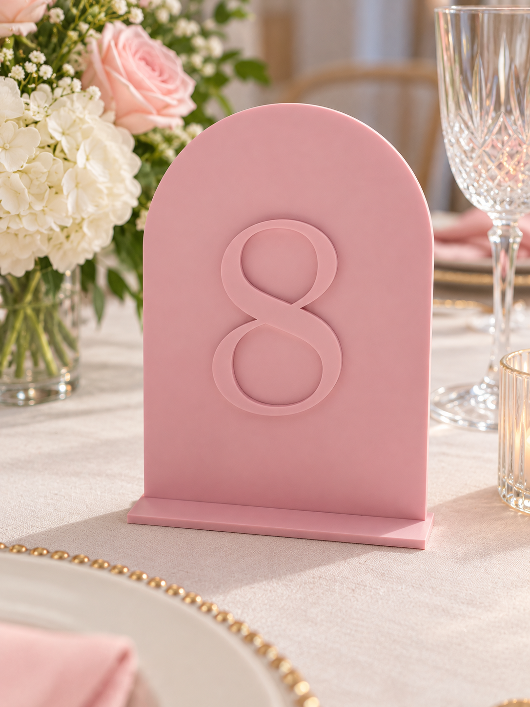 Custom Table Numbers