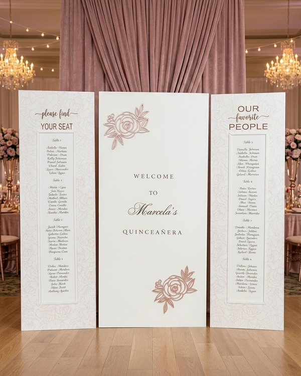 Triple Panel Statement Backdrop